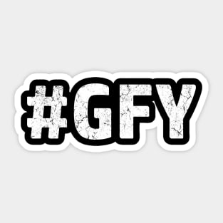 gfy sal vulcano Sticker